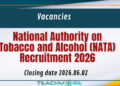 National Authority on Tobacco and Alcohol (NATA) Vacancies 2026