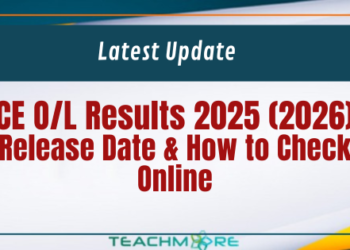 GCE O/L Results 2025 (2026) Sri Lanka