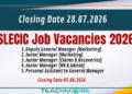 SLECIC Job Vacancies 2026