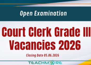 Court Clerk Grade III Vacancies 2026