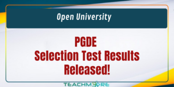PGDE Selection Test Results Released!