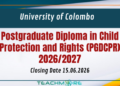 Postgraduate Diploma in Child Protection and Rights