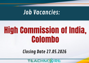 Job Vacancies: High Commission of India, Colombo