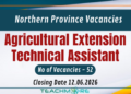 Agricultural Extension Technical Assistant Vacancies