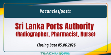 Ports Authority (SLPA) Jobs 2026