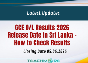 GCE O/L Results 2026 Release Date in Sri Lanka