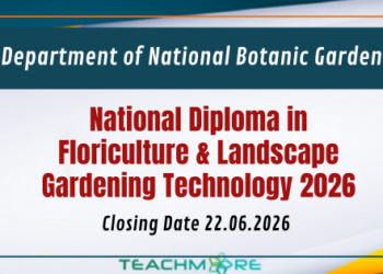 National Diploma in Floriculture & Landscape Gardening Technology 2026
