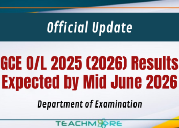 GCE O/L 2025 (2026) Results Expected by Mid June 2026