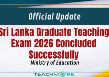 Sri Lanka Graduate Teaching Exam 2026 Concluded Successfully