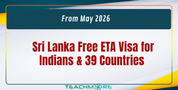 Sri Lanka Free ETA Visa for Indians