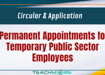 Permanent Appointments for Temporary Public Sector Employees