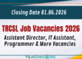 TRCSL Job Vacancies 2026