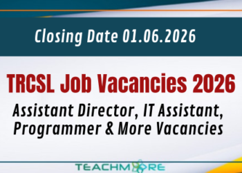 TRCSL Job Vacancies 2026