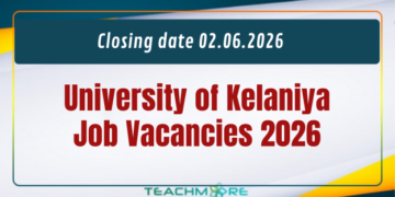 University of Kelaniya Job Vacancies 2026