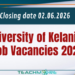 University of Kelaniya Job Vacancies 2026