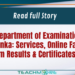Department of Examinations Sri Lanka