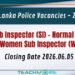 Police Sub Inspector (SI) - Sri Lanka Police Vacancies 2026