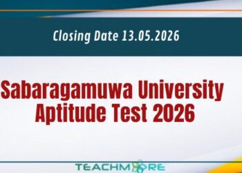 Sabaragamuwa University Aptitude Test 2026