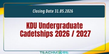 KDU Undergraduate Cadetships 2026 / 2027