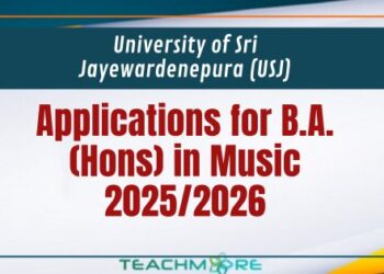 USJ Calls Applications for BA (Hons) in Music 2025/2026