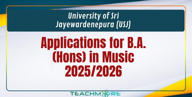 USJ Calls Applications for BA (Hons) in Music 2025/2026
