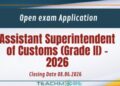 Sri Lanka Customs Vacancies 2026
