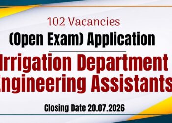 Irrigation Department Engineering Assistants