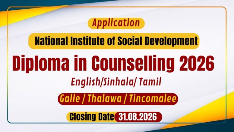 NISD Diploma in Counselling 2026