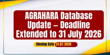 AGRAHARA Database Update — Deadline Extended