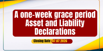 A one-week grace period Asset and Liability Declarations