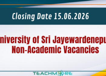 University of Sri Jayewardenepura - Non-Academic Vacancies