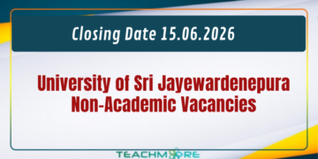University of Sri Jayewardenepura - Non-Academic Vacancies