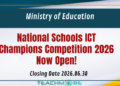 National Schools ICT Champions Competition 2026