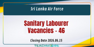 Sanitary Labourer Vacancies