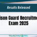 Open Competitive Examination for Recruitment to the Post of Prison Guard – 2025