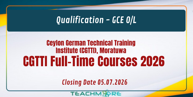 CGTTI Full-Time Courses 2026