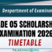 2026 Grade 5 Scholarship Exam