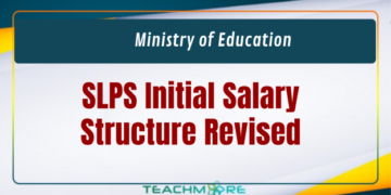SLPS Initial Salary Structure Revised