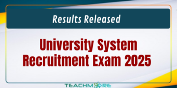 University System Recruitment Exam 2025