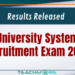University System Recruitment Exam 2025