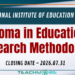 Diploma in Educational Research Methodology