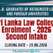 Sri Lanka Law College Application 2026