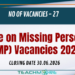 Office on Missing Persons (OMP) Vacancies 2026