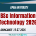 BSc Information Technology 2026
