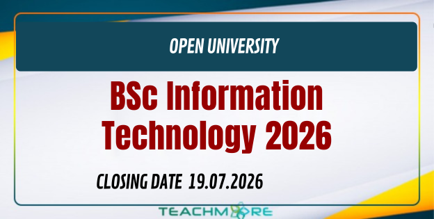 BSc Information Technology 2026