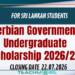 Serbian Government Undergraduate Scholarship 2026