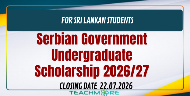 Serbian Government Undergraduate Scholarship 2026