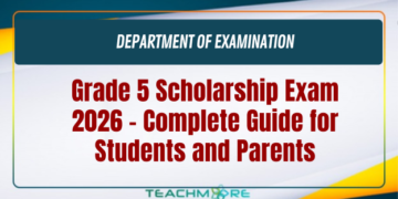 Grade 5 Scholarship Exam 2026