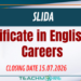 Certificate in English for Careers at SLIDA!
