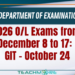 2026 O/L Exam Dates Announced: Grade 12 GIT Exam Scheduled for October 24